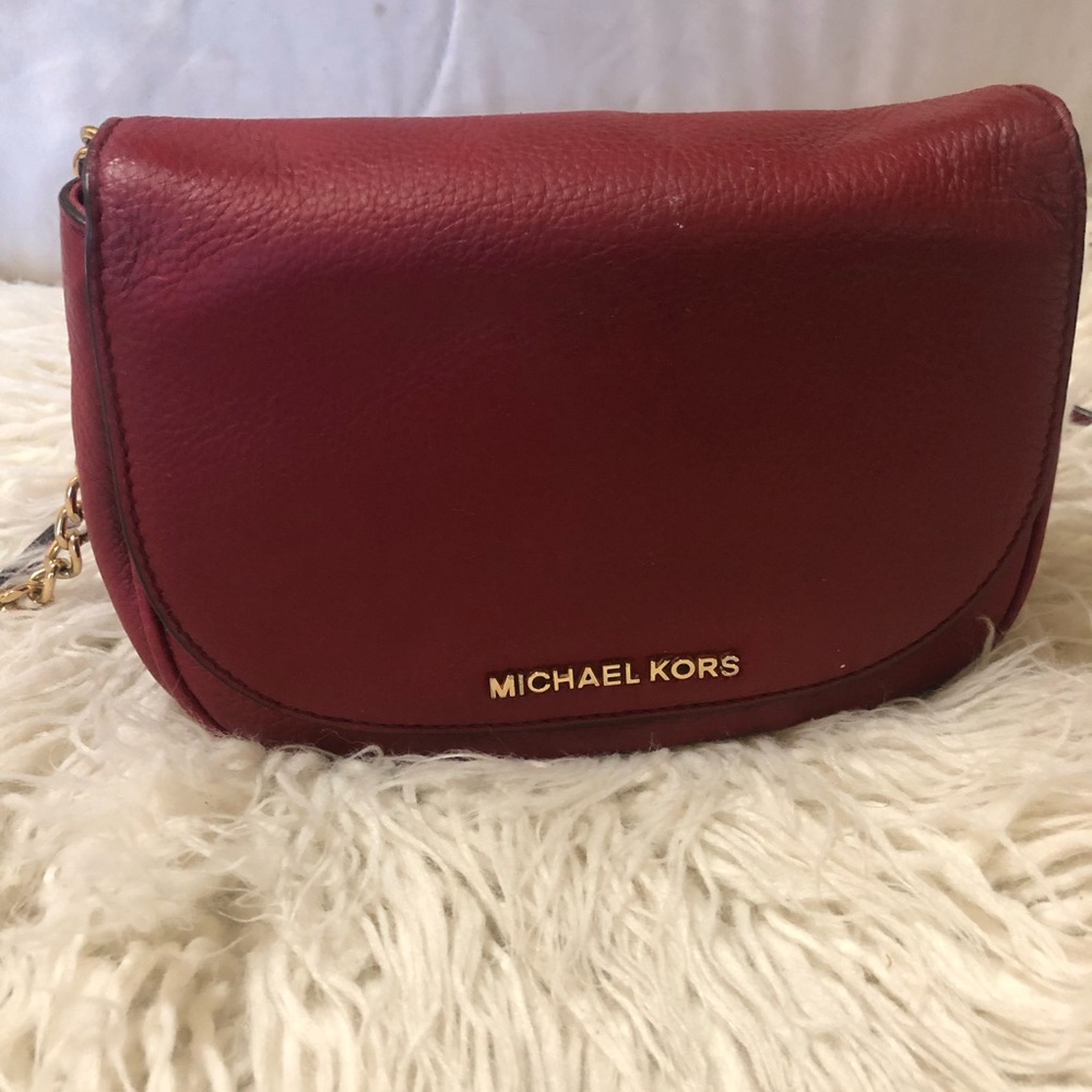 Red Michael Kors Cross Body